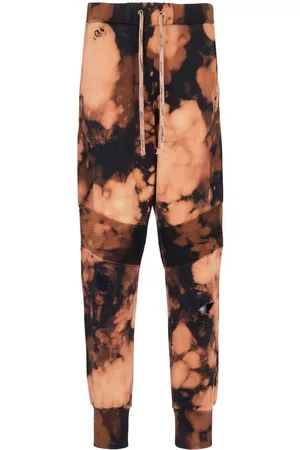 Balmain Tie-dye print track pants