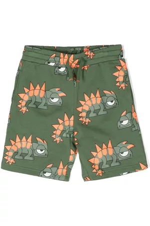 Stella McCartney Chameleon-print track shorts