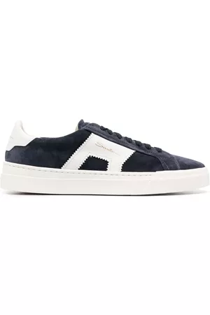 santoni Double Buckle low-top sneakers