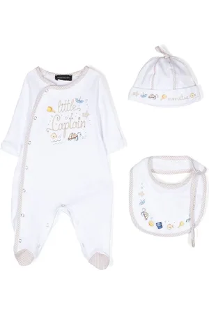 MONNALISA Graphic-print babygrow set