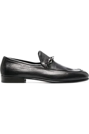 Jimmy Choo Marti Reverse leather loafers