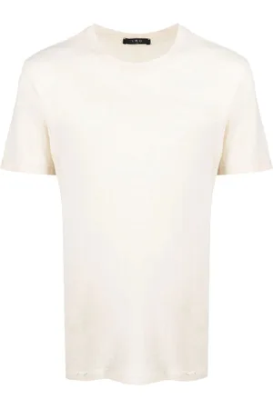 IRO Slub textured round neck T-shirt