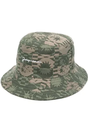 Jacquemus Patterned-jacquard bucket hat