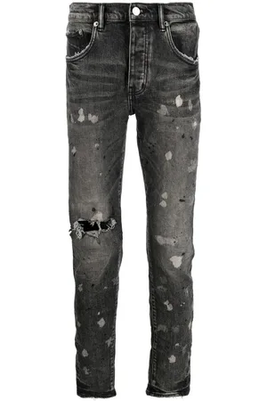 Purple Brand Vintage distressed-finish denim jeans
