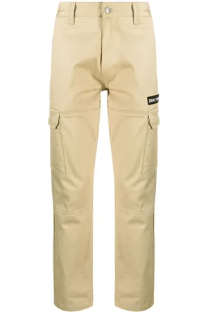 Daily Paper Men Cargo Pants - Logo-patch cargo trousers