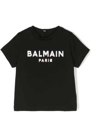 Balmain Logo-print detail T-shirt