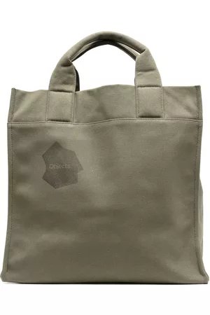 Objects IV Life Logo-print canvas tote bag