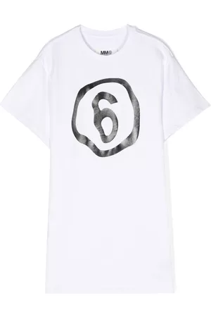 Maison Margiela Logo print T-shirt dress