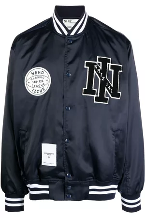 Izzue Rear embroidered-logo bomber jacket