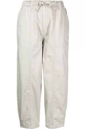 Izzue Tapered-leg cropped trousers