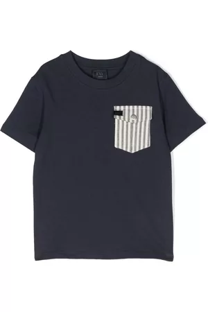 FAY Chest flap pocket T-shirt