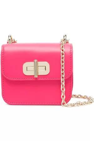 Tommy Hilfiger Logo-lettering leather crossbody bag
