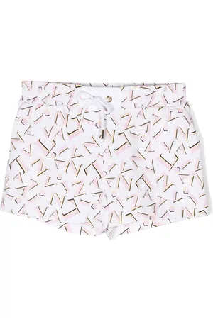 Lanvin Logo-print drawstring shorts