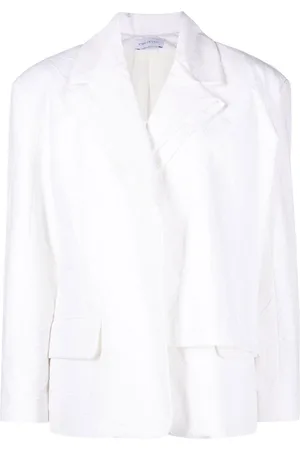 Ioana Ciolacu Deconstructed double-breasted blazer