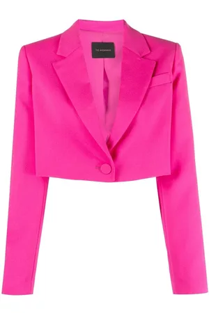 The Andamane Cropped single-breasted blazer