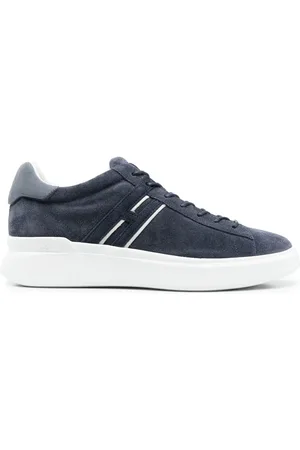 Hogan Suede logo-patch sneakers