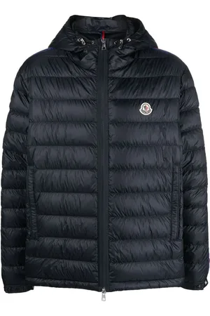 Moncler Agout logo-patch puffer jacket