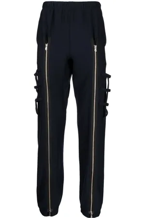 Takahiromiyashita The Soloist Front zip-detail trousers