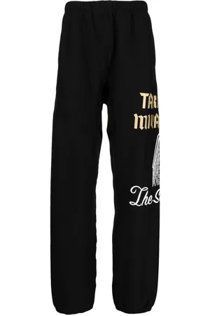 Takahiromiyashita The Soloist Side logo-print detail track pants