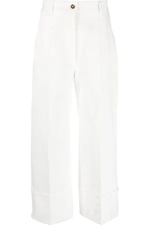 Patou Cropped straight-leg jeans