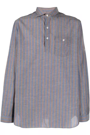 LARDINI Striped cotton shirt