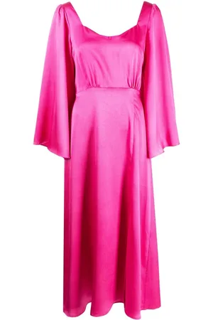 OLIVIA RUBIN Raphaela flare-sleeve dress