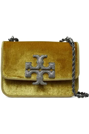 Tory Burch Small Eleanor Flocked Convertible Shoulder Bag