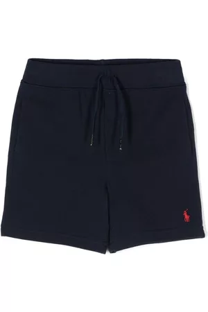 Ralph Lauren Logo-embroidered cotton shorts