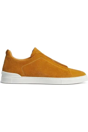 Ermenegildo Zegna Triple Stitch suede sneakers