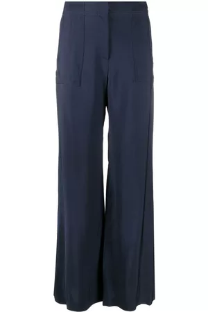 There Was One High-waisted wide-leg trousers