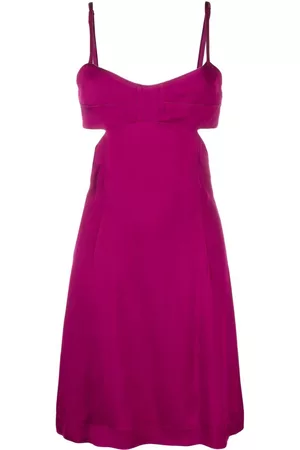 There Was One Open-back sleeveless minidress