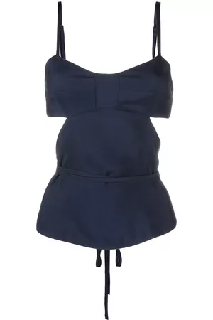 There Was One Open-back camisole top