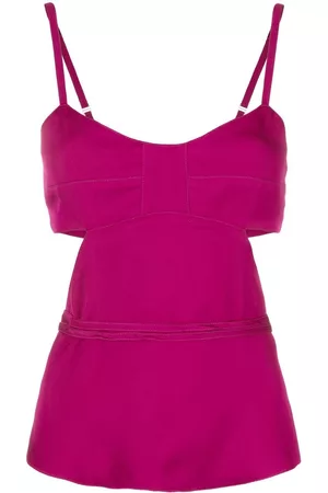 There Was One Open-back camisole top