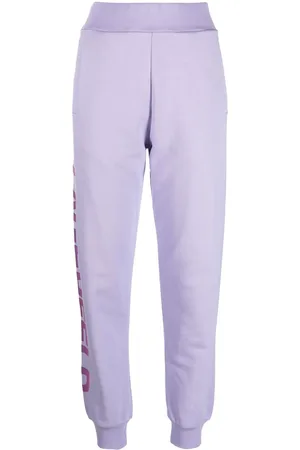Karl Lagerfeld Organic cotton logo-print track pants