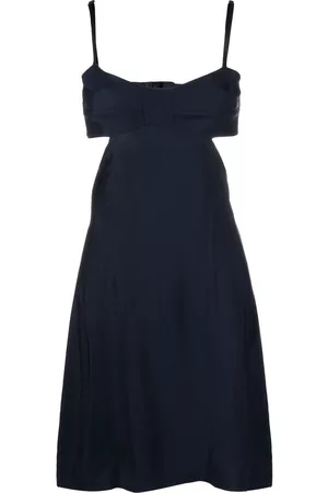 There Was One Open-back sleeveless minidress