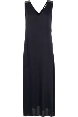 Fabiana Filippi V-neck sleeveless dress