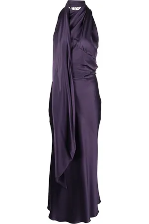 MATÉRIEL by Aleksandre Akhalkatsishvili Halterneck midi dress