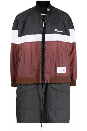Maison Mihara Yasuhiro Layered zip-up coat
