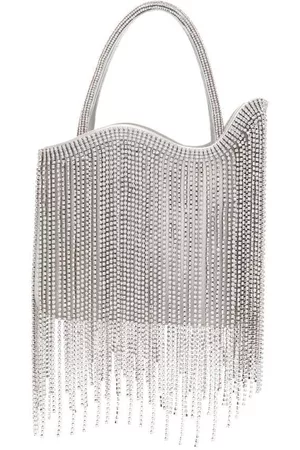 LE SILLA Ivy crystal-fringe mini bag