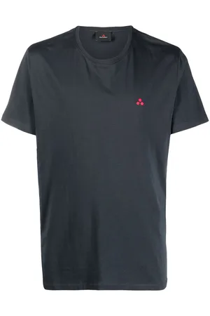 Peuterey Men Short Sleeve - Embroidered logo T-shirt