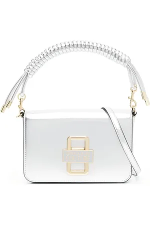 VERSACE Faux leather shoulder bag