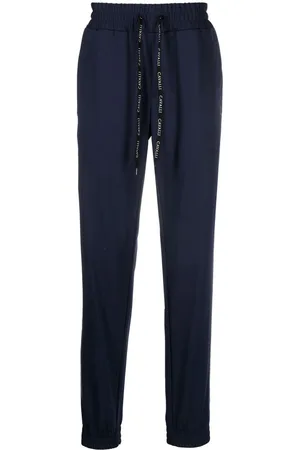 Roberto Cavalli Snake-motif monogram trackpants