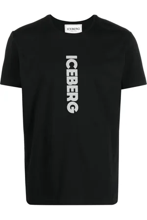 Iceberg Men Short Sleeve - Logo-print cotton T-shirt
