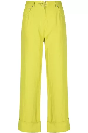 Stella McCartney High-waisted straight-leg trousers