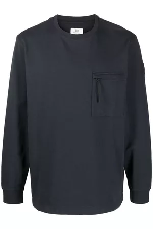 Woolrich Zip-pocket crew-neck sweatshirt