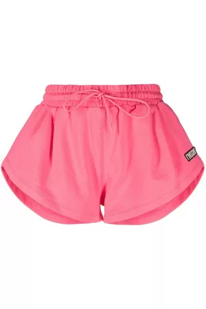 Msgm Logo-patch track shorts