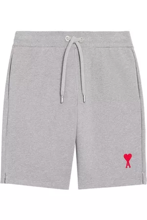 Ami Embroidered-logo track shorts