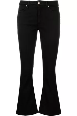 Dondup Logo-patch bootcut jeans