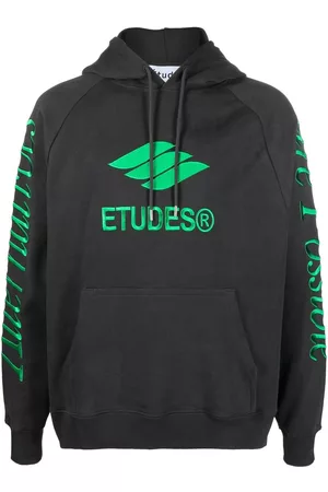 Etudes Racing Eco logo-embroidered hoodie