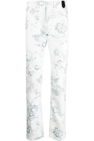 Erdem Oliver floral-print jeans